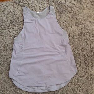 Lululemon tank top with mesh back